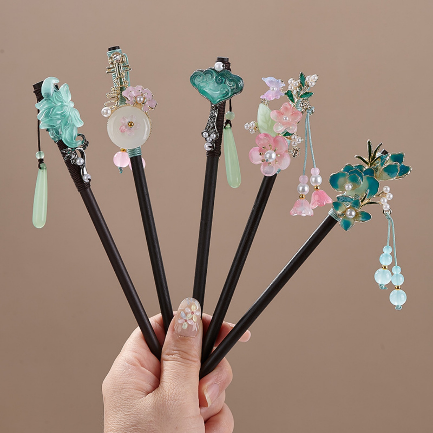 Vintage Collector - Vintage Flower Hairpin For Women Elegant