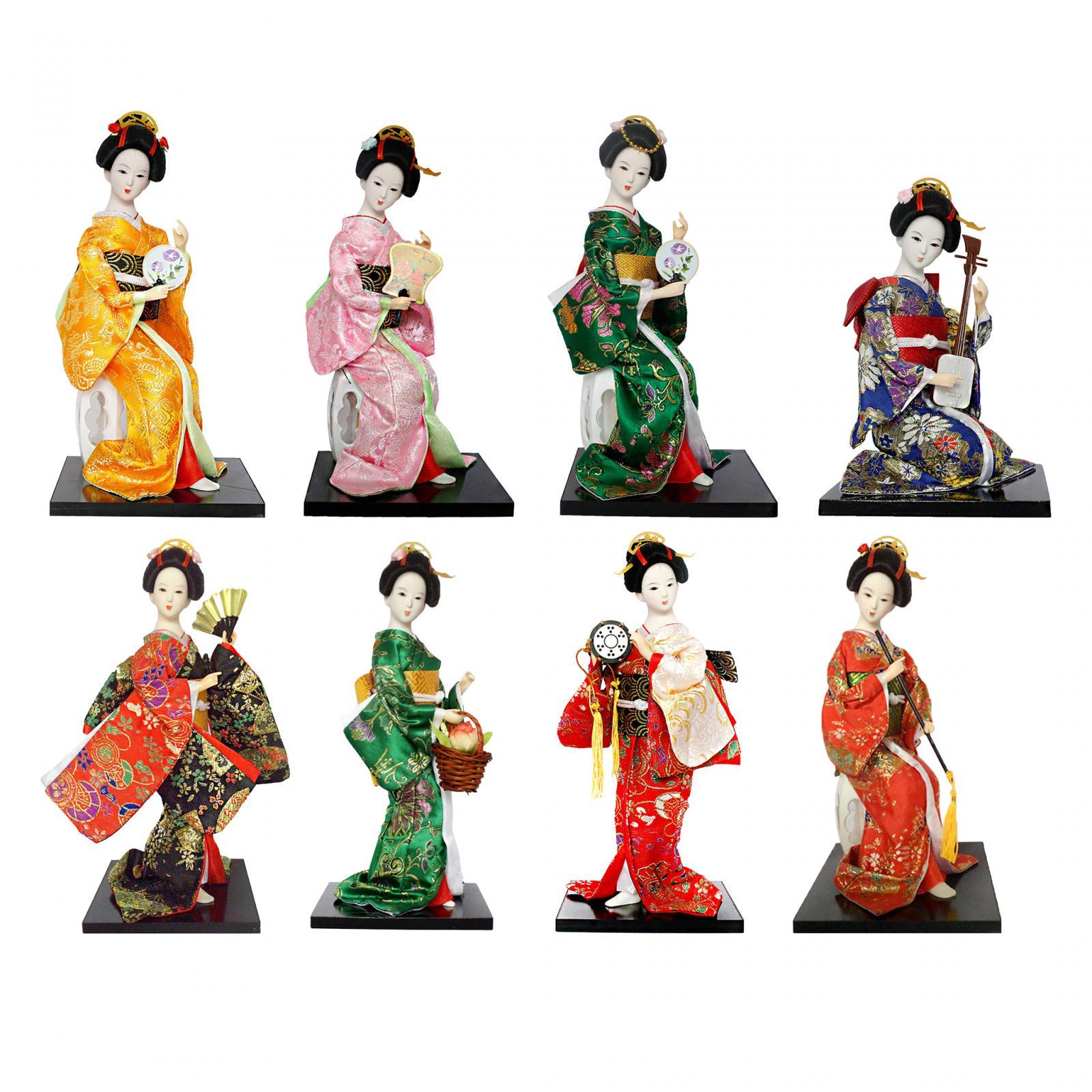 Kimono Dolls Japanese Geisha 1 - đánh giá và giá Vintage Collectible And Vintage Dolls