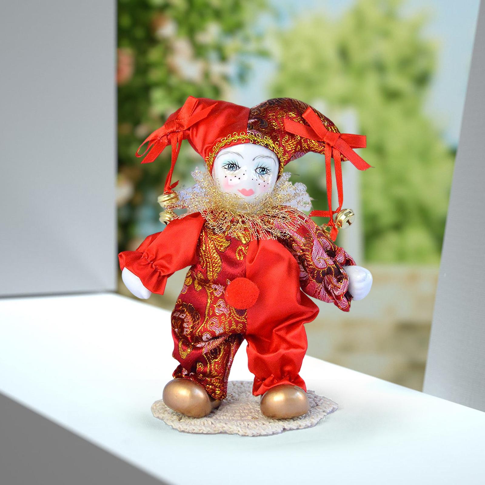 7 inch Clown dolls Display Ant - đánh giá và giá Vintage Collectible Porcelain Dolls