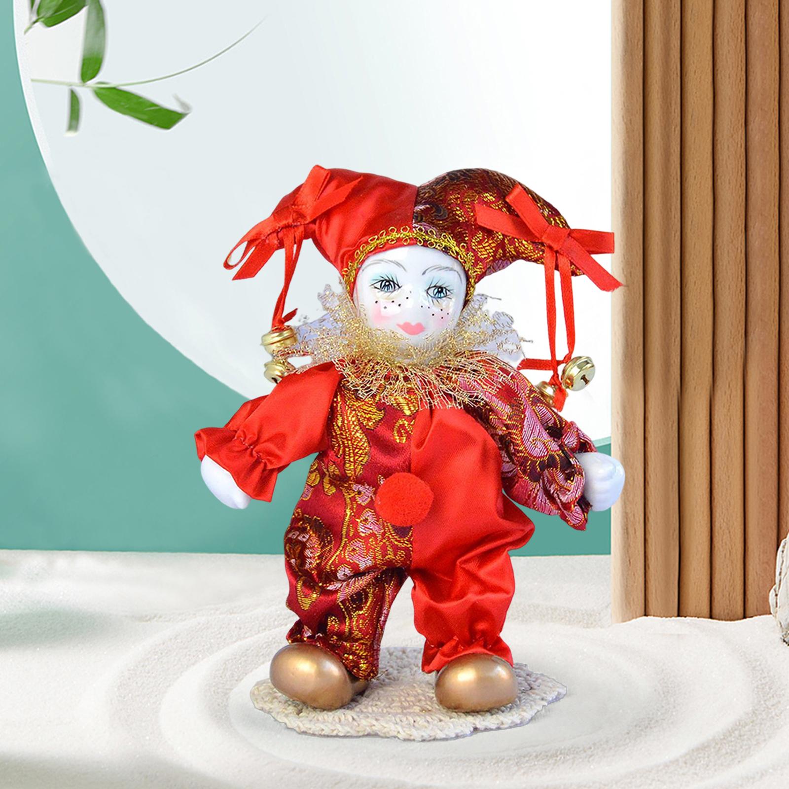 7 inch Clown dolls Display Ant - đánh giá và giá Vintage Collectible Porcelain Dolls